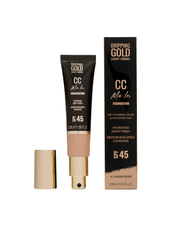 Dripping Gold CC Me In lehký make-up SPF 45 odstín Beige 4.5 32 ml