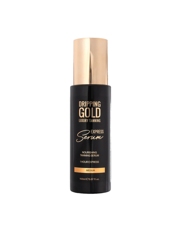 Dripping Gold Express Tanning Serum samoopalovací přípravek na tělo odstín Medium 150 ml