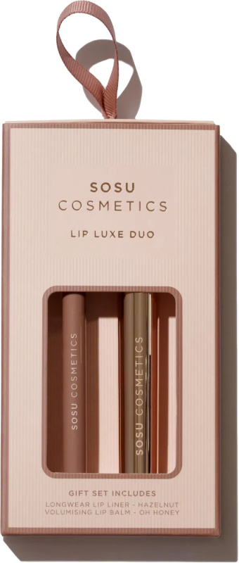 SOSU Cosmetics Lip Luxe Duo dárková sada na rty odstín Nude
