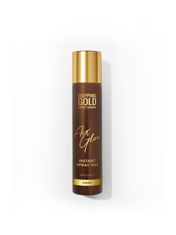 Dripping Gold Air Glow Instant Spray Tan samoopalovací sprej odstín Dark 75 ml