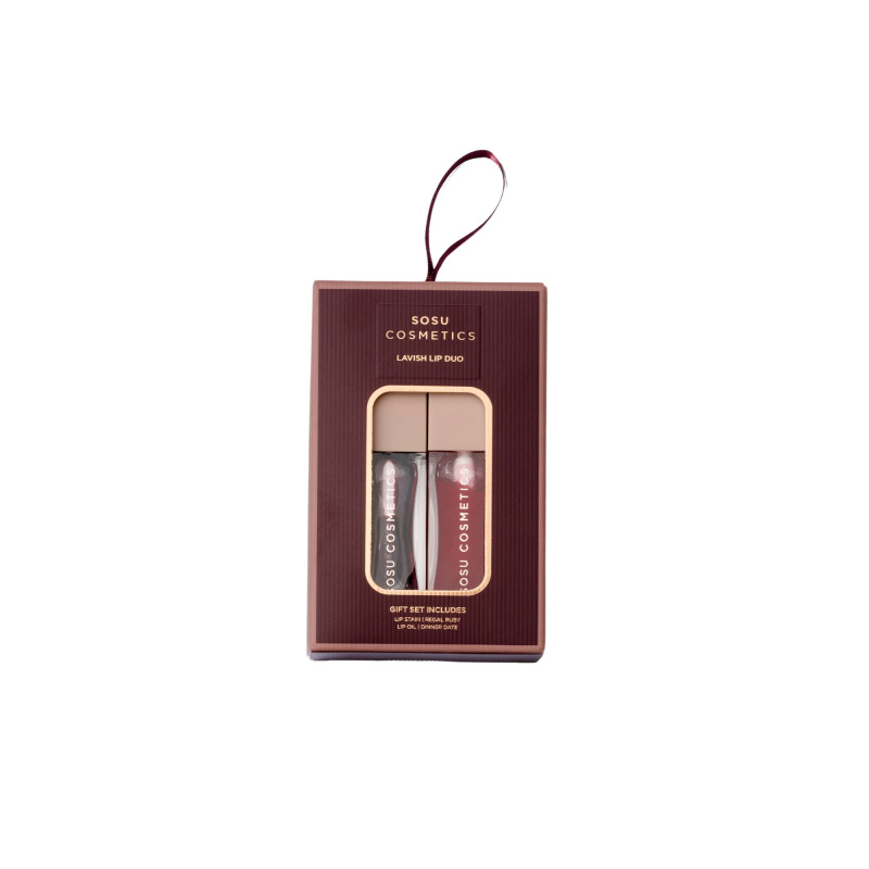 SOSU Cosmetics Dárková sada Lavish Lip Duo