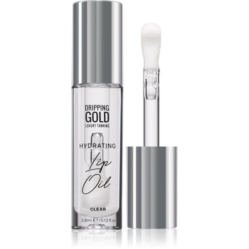 Dripping Gold Hydrating Cherry Gloss olej na rty s hydratačním účinkem odstín Clear 3.8 ml