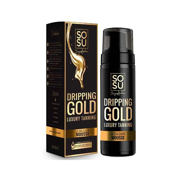 Dripping Gold Luxury Tanning Mousse samoopalovací pěna odstín Ultra Dark 150 ml
