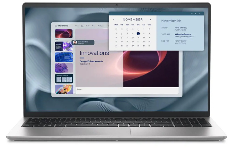 Dell Pro 15 Essential PV15250 H67ND Stříbrná