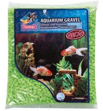 ZELENÝ AKVARIJNÍ PÍSEK FLAMINGO 4-7 mm