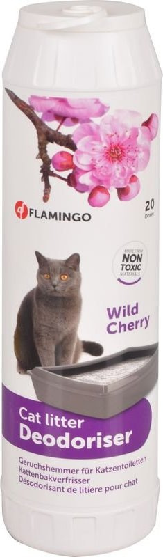 Flamingo Deodorant do WC vůně divoké třešně 750 g