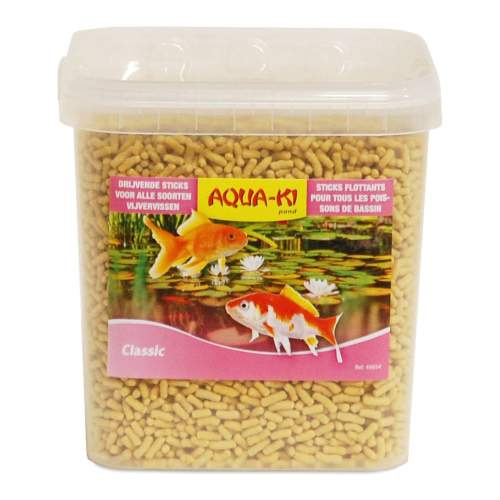 AQUA-KI Classic Sticks 5,4 L / 0,7 kg – kompletní krmivo pro jezírkové ryby