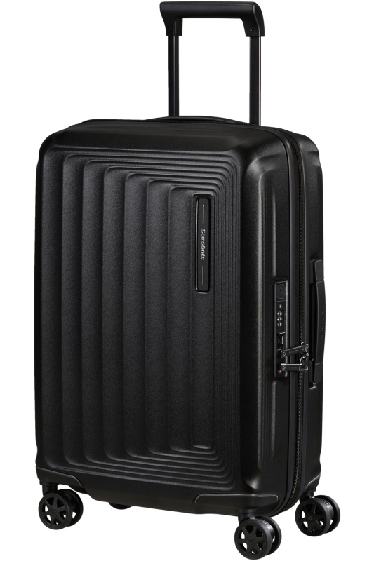 Samsonite Nuon Spinner rozšiřitelný 55cm Černá