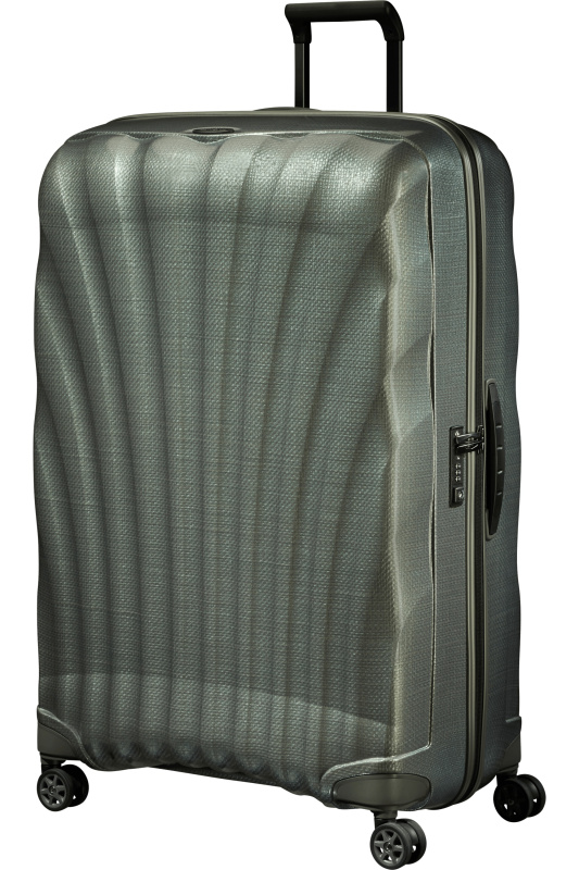 Samsonite Skořepinový kufr C-lite Spinner 86cm Metalic zelená 144 l