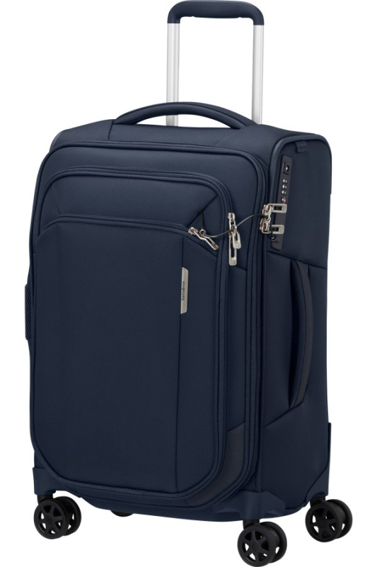 Samsonite RESPARK Spinner 55cm Půlnoční modrá rozšiřitelný 39/44L
