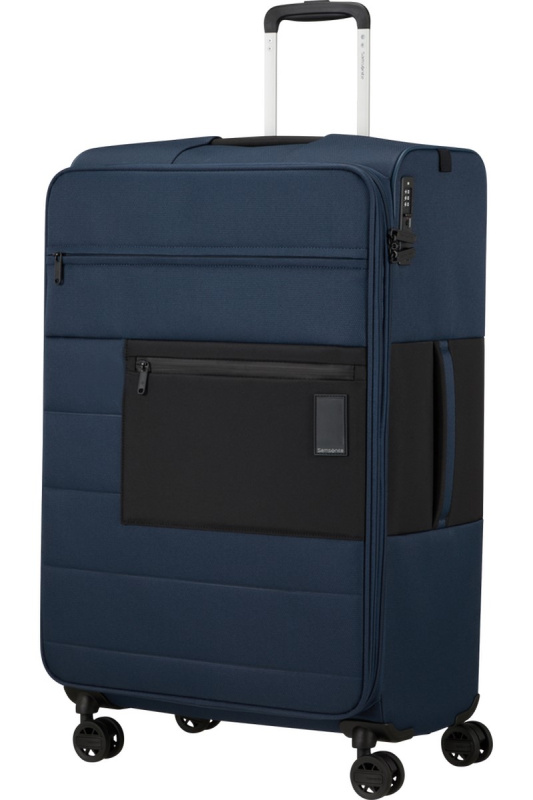 Samsonite VAYCAY Spinner 77cm Námořní modrá rozšiřitelný