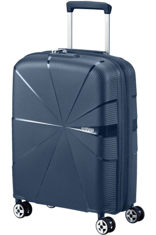 American Tourister Starvibe 55cm Spinner rozšiřitelný Modrý Navy