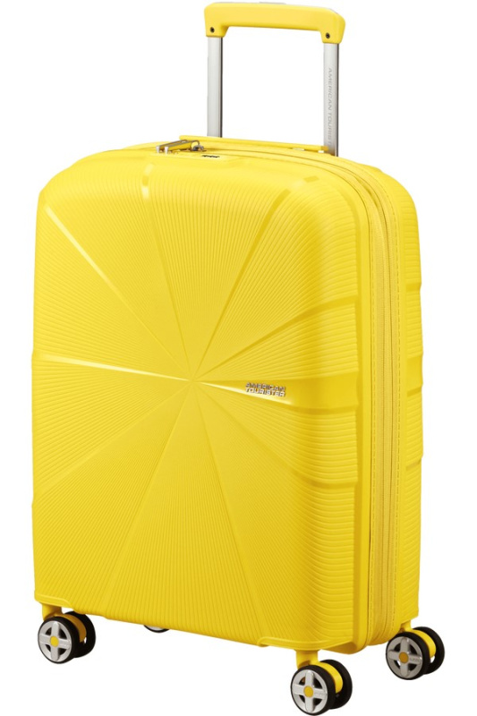 American Tourister Starvibe 55cm Spinner rozšiřitelný Žluty Electric lemon