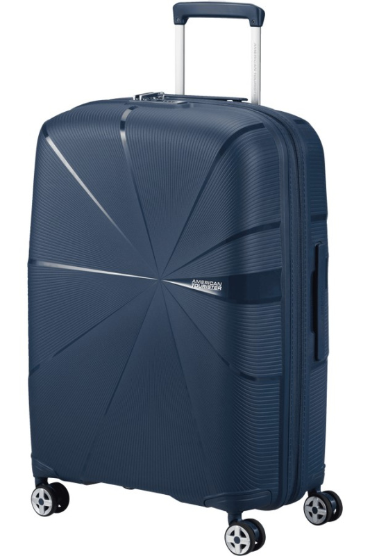 American Tourister Starvibe 67cm Spinner rozšiřitelný Modrý Navy