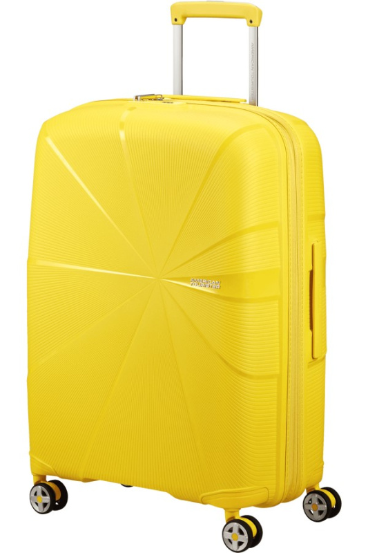 American Tourister Starvibe 67cm Spinner rozšiřitelný Žluty Electric lemon