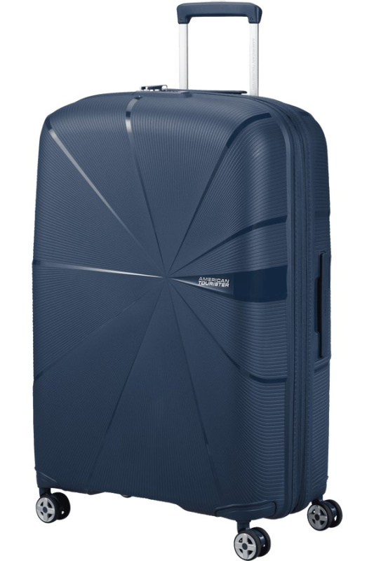 American Tourister Starvibe 77cm Spinner rozšiřitelný Modrý Navy