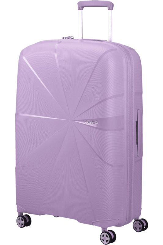 American Tourister Starvibe 77cm Spinner rozšiřitelný Fialový Digital lavender