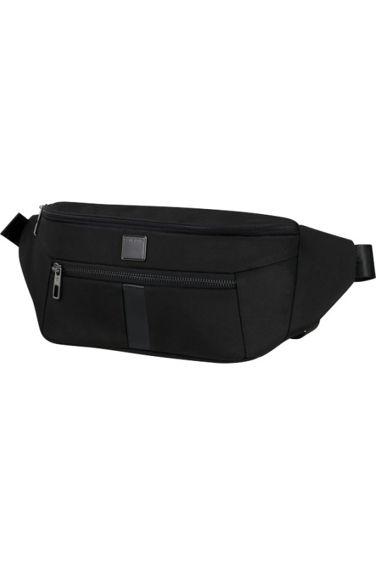 Samsonite SACKSQUARE Ledvinka Černá 14cm 2.5L