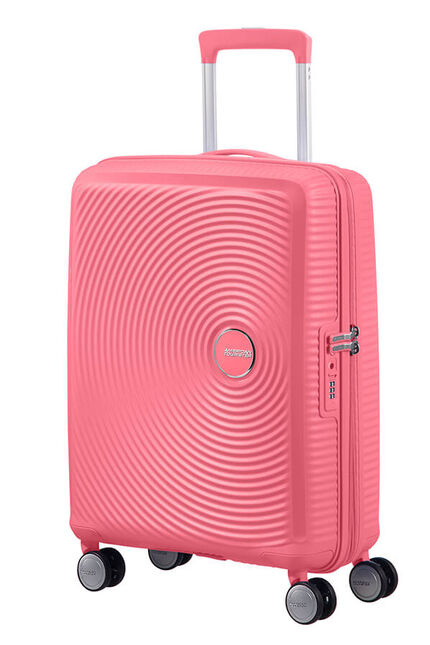 American Tourister Soundbox 55cm Sun kissed coral Růžová rozšiřitelný