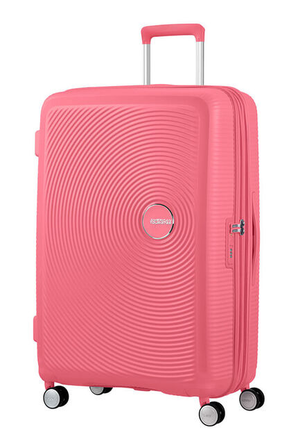 American Tourister Soundbox 77cm Růžová Sun Kissed Coral rozšiřitelný