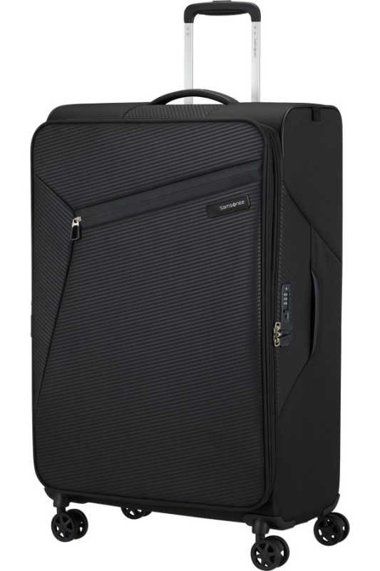 Samsonite LITEBEAM Spinner rozšiřitelný 77cm Černá