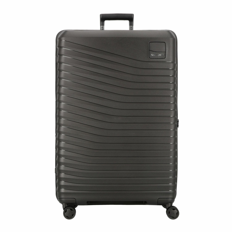 Samsonite INTUO Spinner 81cm Černý rozšiřitelný
