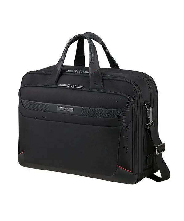 Samsonite PRO-DLX 6 Aktovka 17.3" Černá rozšiřitelná