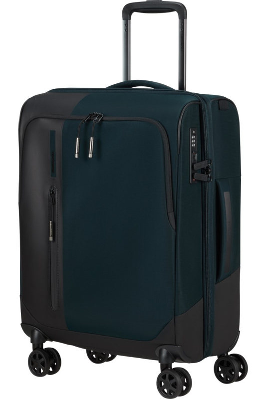 Samsonite BIZ2GO Spinner 55cm Tmavě modrý rozšiřitelný