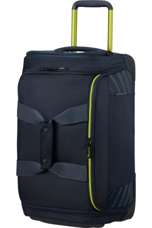 Samsonite RESPARK Cestovní taška na kolečkách 55cm Modrá Midnight Blue/Lime