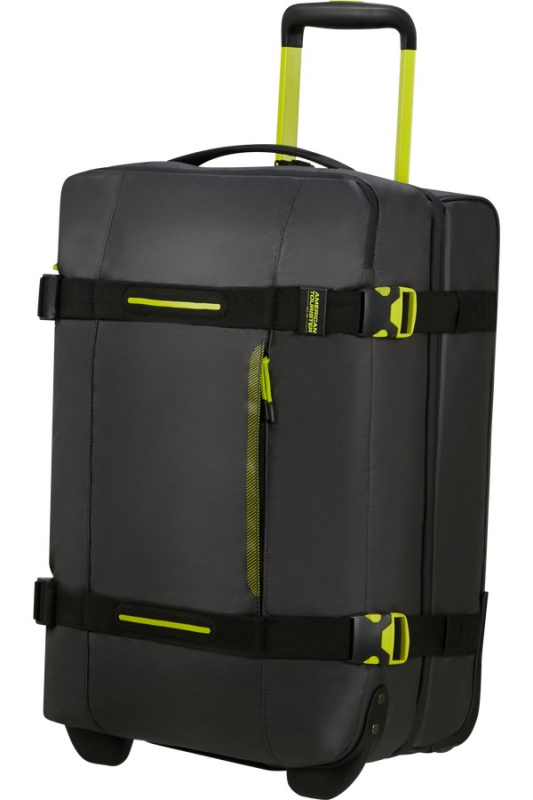 American Tourister Urban Track Taška na kolečkách 55cm Černá BLACK/LIME