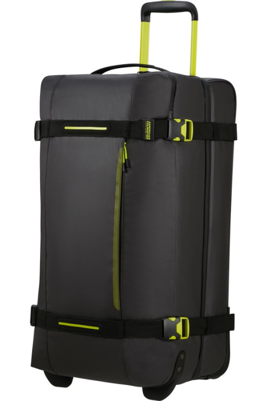 American Tourister Urban Track Taška na kolečkách 68cm Černá BLACK/LIME