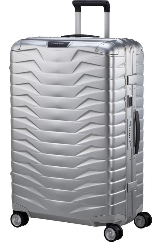 Samsonite PROXIS ALU Spinner 76cm Hlíníková stříbrná