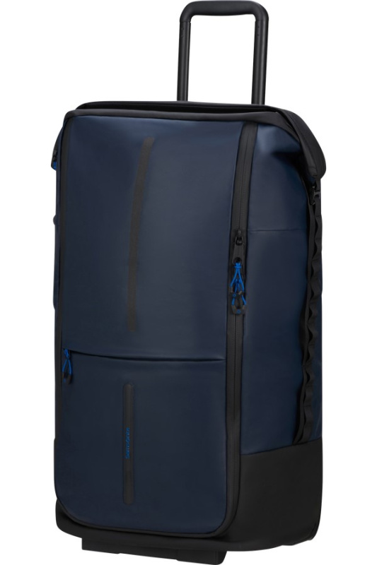 Samsonite ECODIVER Rozšiřovatelná cestovní taška na kolečkách 4v1 Modrá Blue Nights