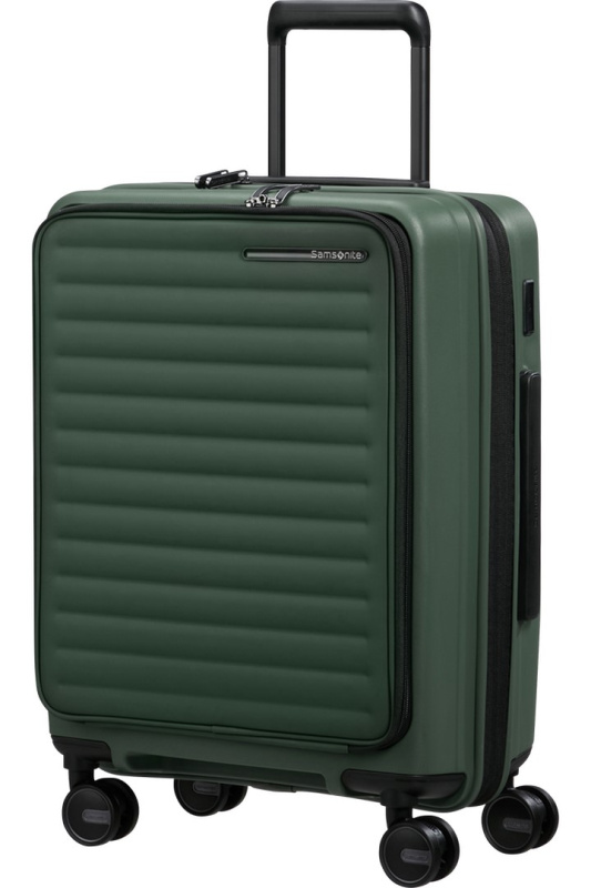 Samsonite RESTACKD Spinner (Easy Access) 55cm Zelený Sage rozšiřitelný