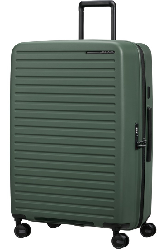 Samsonite RESTACKD Spinner 75cm Zelený Sage rozšiřitelný