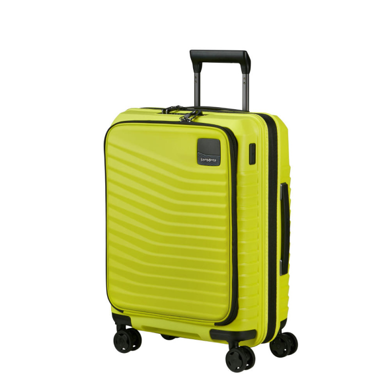 Samsonite INTUO Spinner 55cm Žlutý Lime rozšiřitelný Easy Access