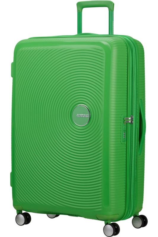 American Tourister Soundbox 77cm Grass Green Zelený rozšiřitelný