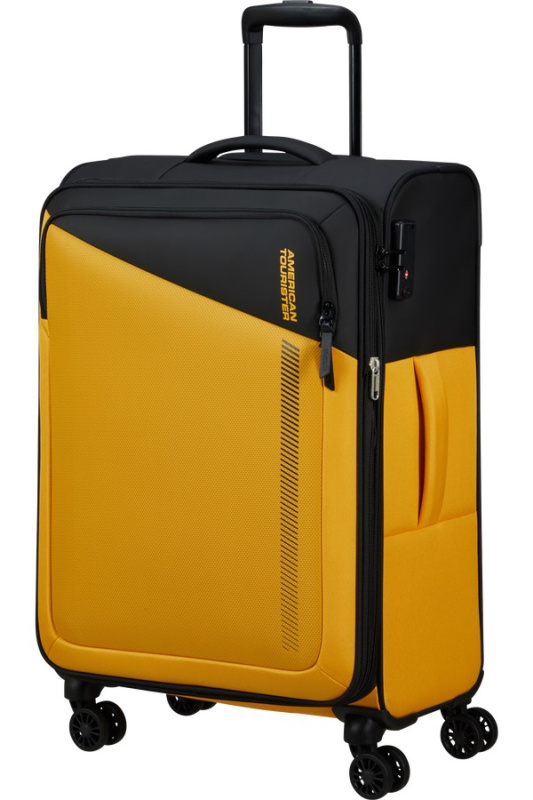 American Tourister Daring Dash Spinner Rozšiřitelný TSA 66cm Černá/Žlutá