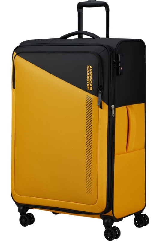 American Tourister Daring Dash Spinner Rozšiřitelný TSA 77cm Černá/Žlutá