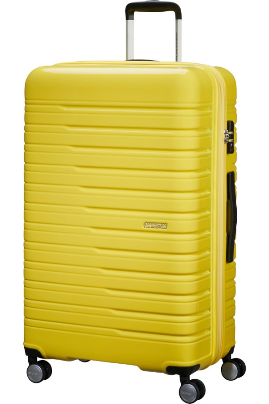 American Tourister FLASHLINE POP Spinner 78cm Žlutý Lemon Yellow rozšiřitelný