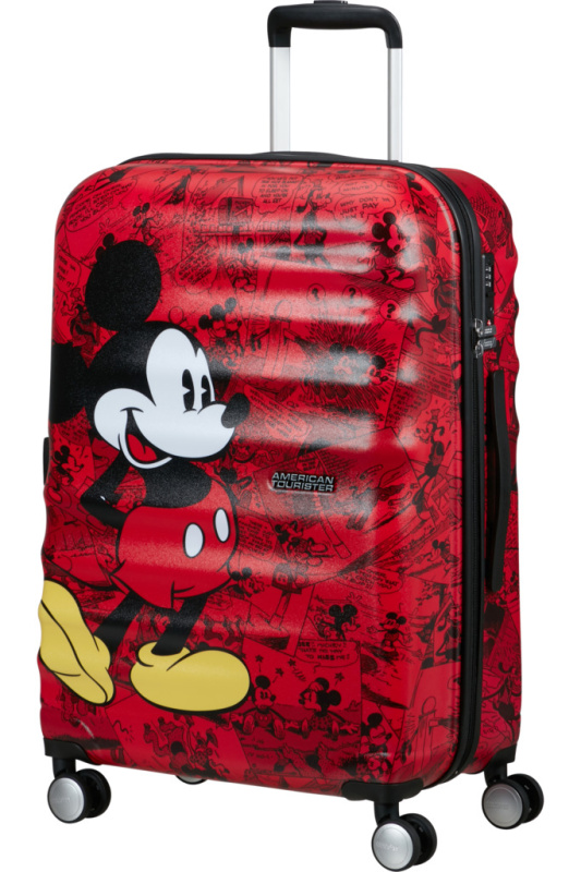 American Tourister WAVEBREAKER DISNEY Spinner 67cm Mickey Comics Red