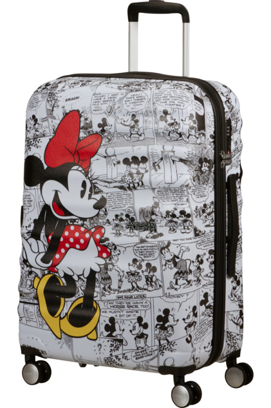 American Tourister WAVEBREAKER DISNEY Spinner 67cm Minnie Comics White
