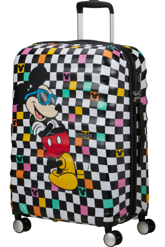 American Tourister WAVEBREAKER DISNEY Spinner 67cm Mickey Check
