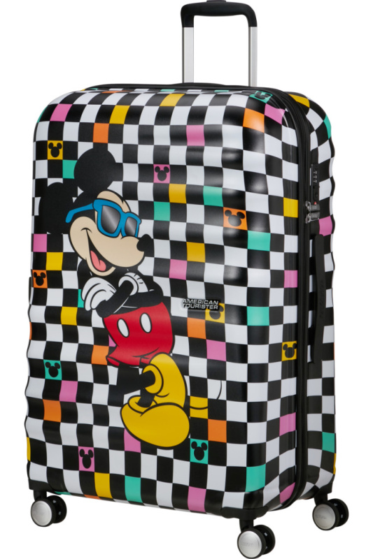 American Tourister WAVEBREAKER DISNEY Spinner 77cm Mickey Check