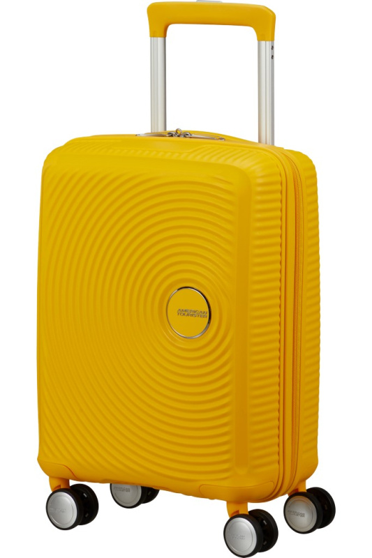 American Tourister Soundbox Mini 47cm Spinner Žlutá