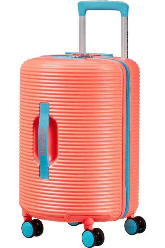 American Tourister ROLLIO Spinner 52cm Růžový Coral Pink