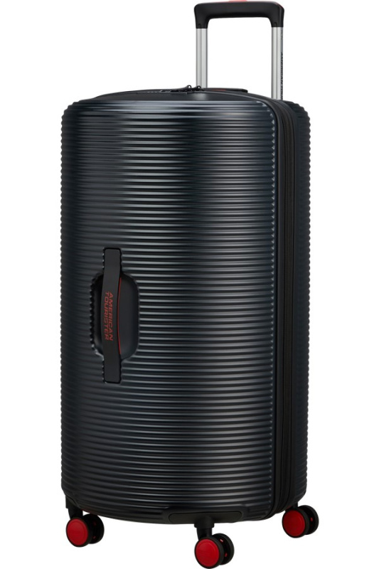 American Tourister ROLLIO Spinner 75cm Černý rozšiřitelný
