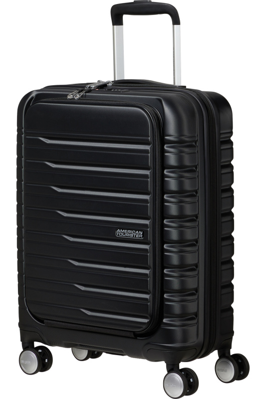 American Tourister FLASHLINE Spinner 55cm Černý Shadow Black 34L