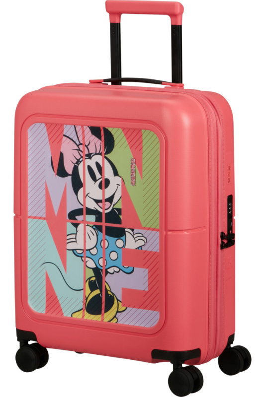 American Tourister Dashpop Disney Spinner Rozšiřitelný TSA 55cm Minnie Pop Letters