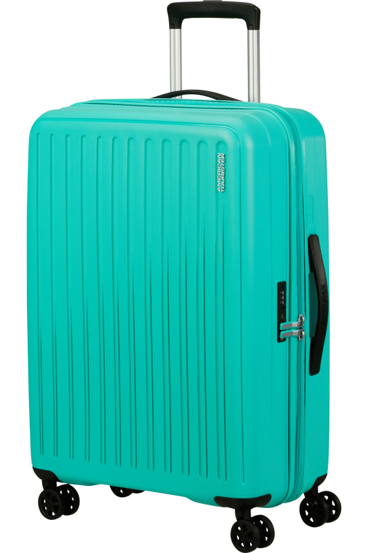 American Tourister REJOY Spinner 68cm Tyrkysový Aquatic Awe 66L